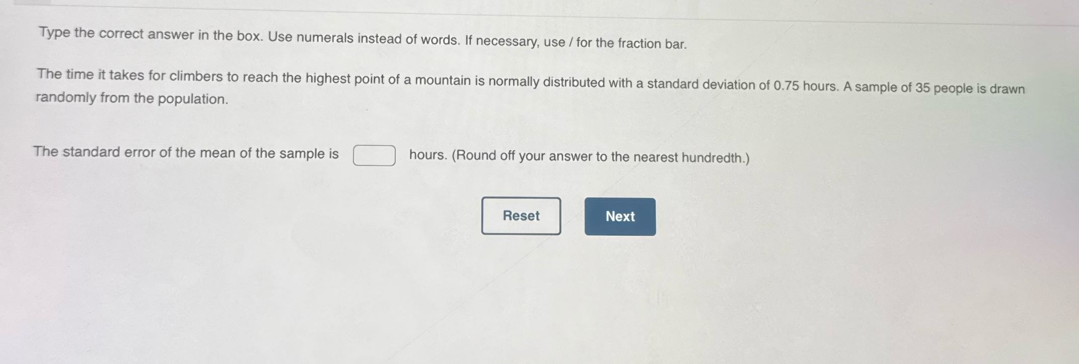 Type the correct answer in the box. Use numerals