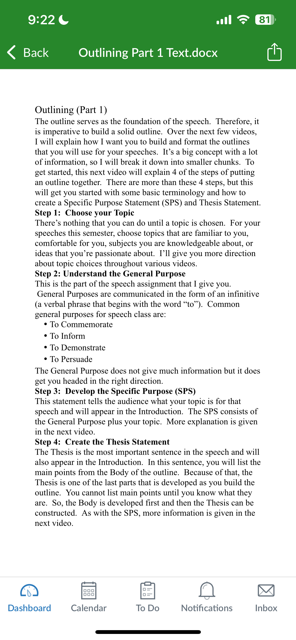 HOTS) Back Outlining Rules.docx Outlining Rules