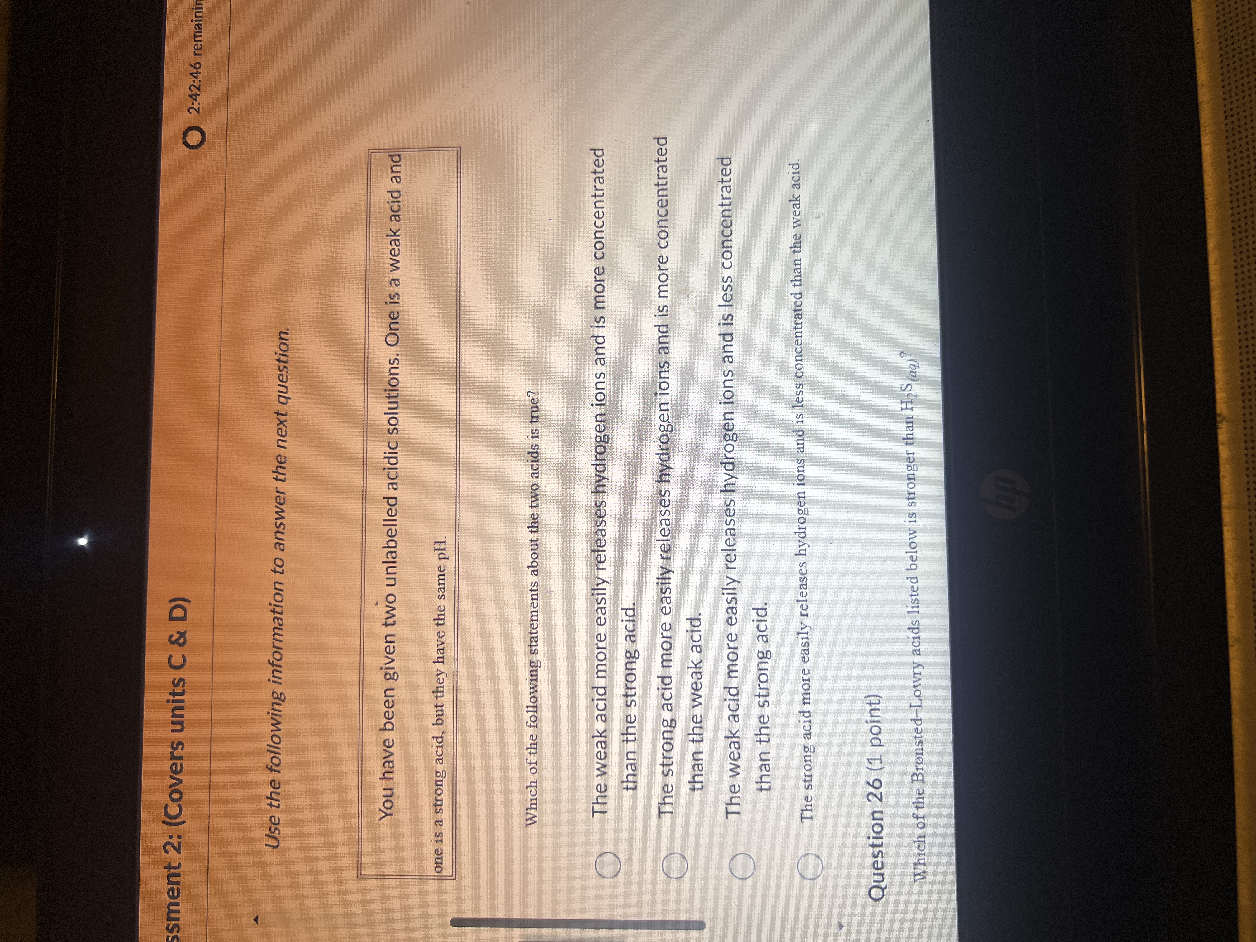 please andwer ssment 2: (Covers units C & D)