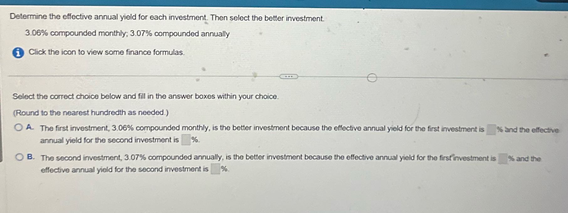 Answer the question Determine the effective