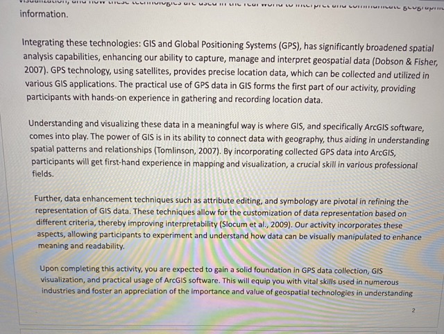 Option A: Exploring GPS Data Collection and