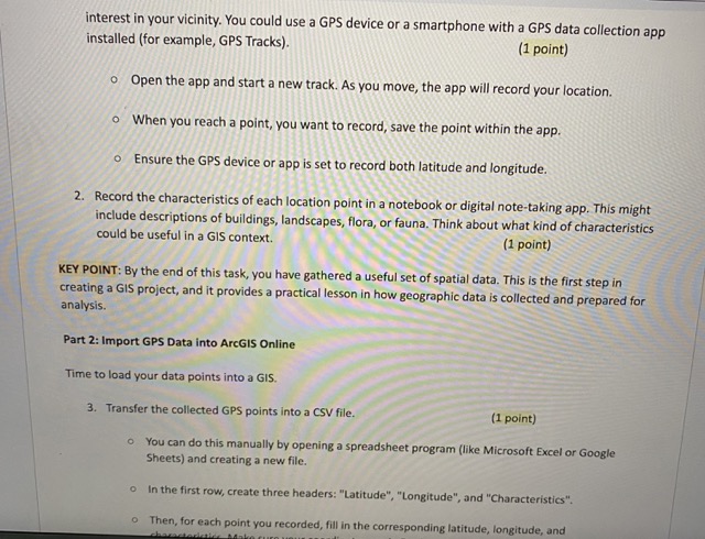 Option A: Exploring GPS Data Collection and