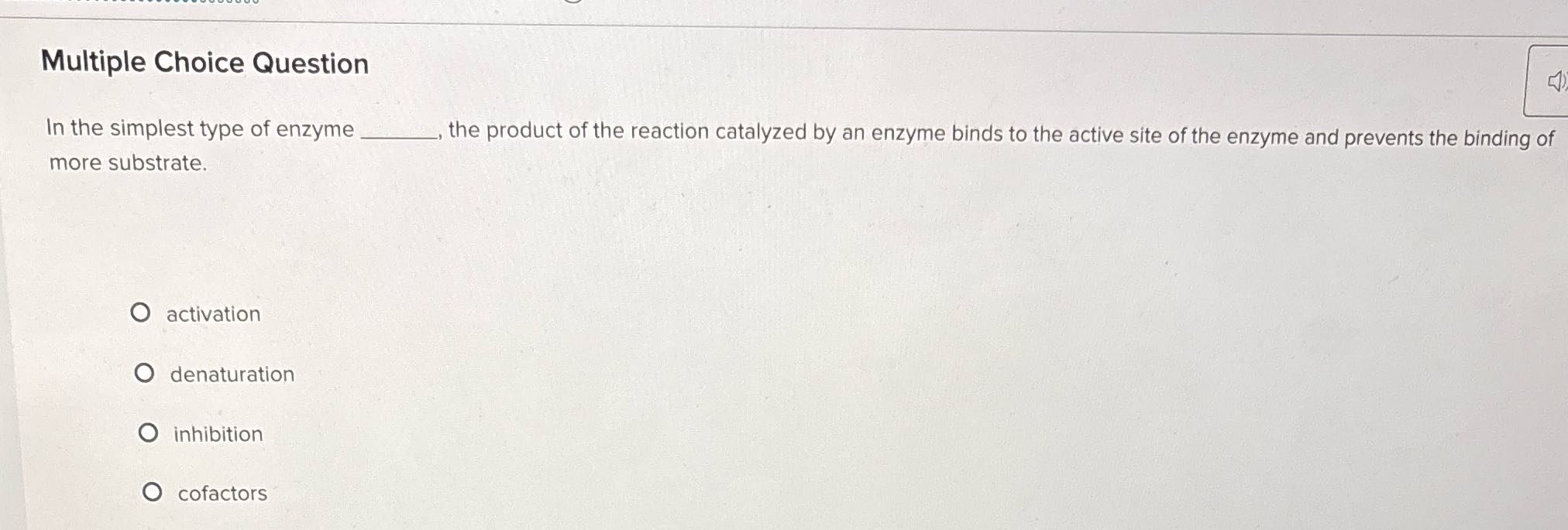 Multiple Choice Question In the simplest type of