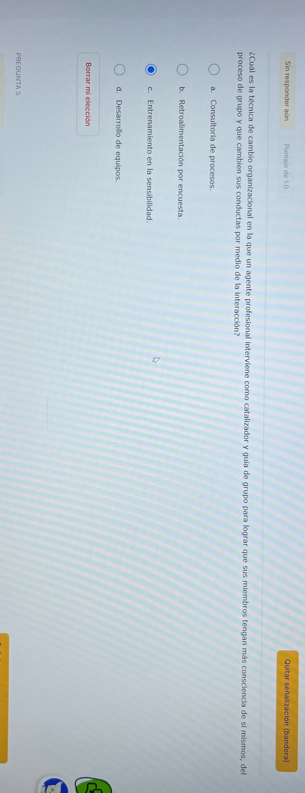 Quitar senalizacion (bandera) Sin responder aun