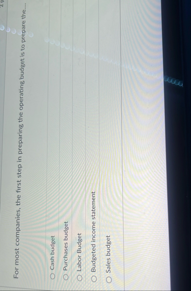 For most companies, the first step in preparing