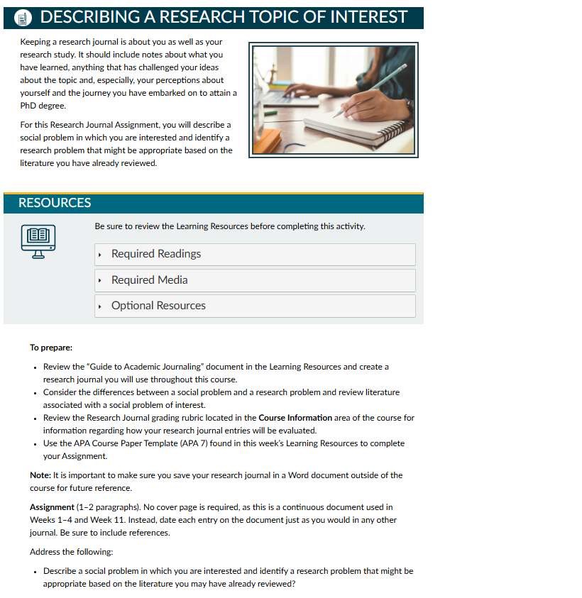 write this journal using my research question @)