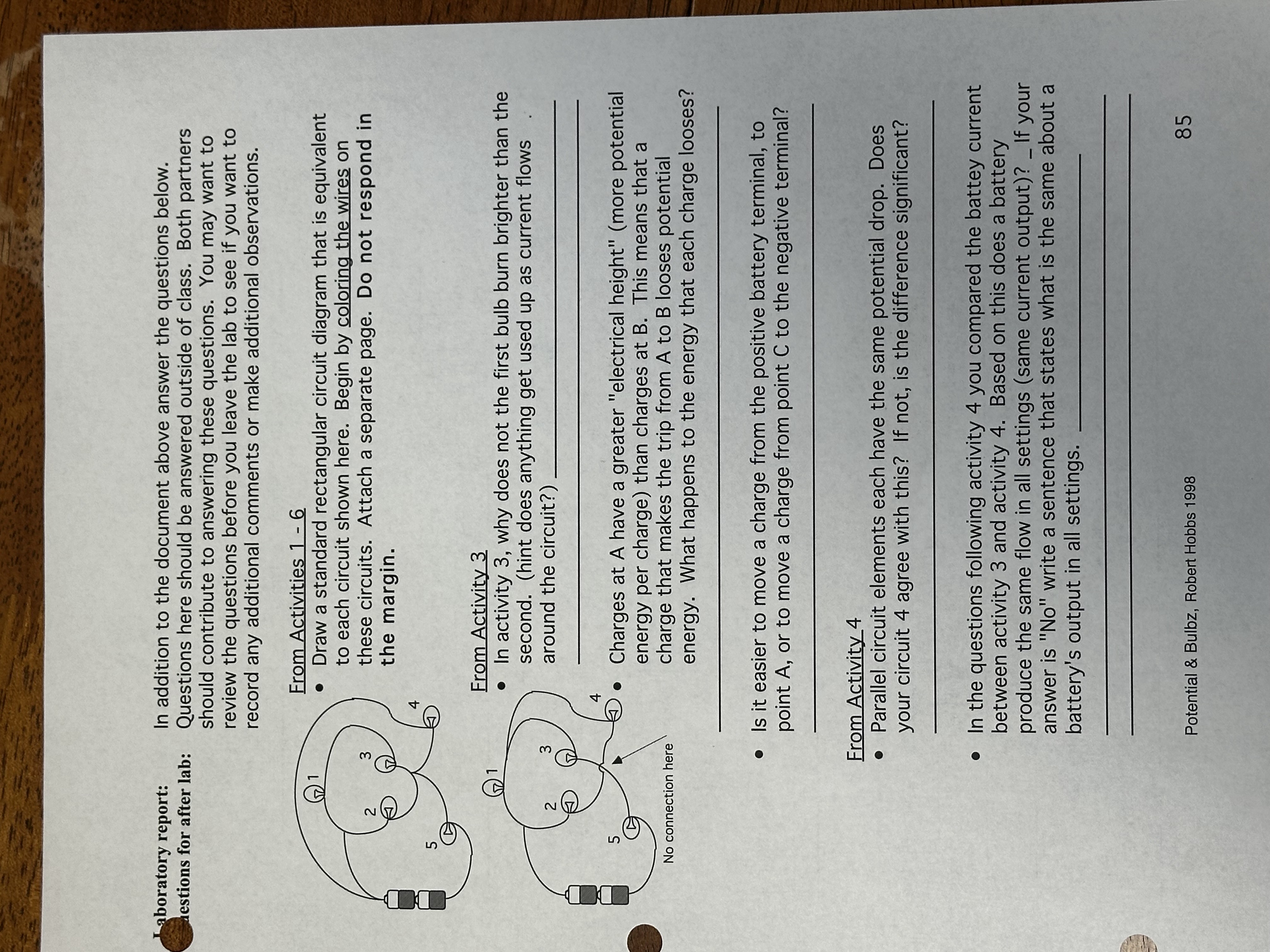 Cautions and Alerts: The generators have plastic