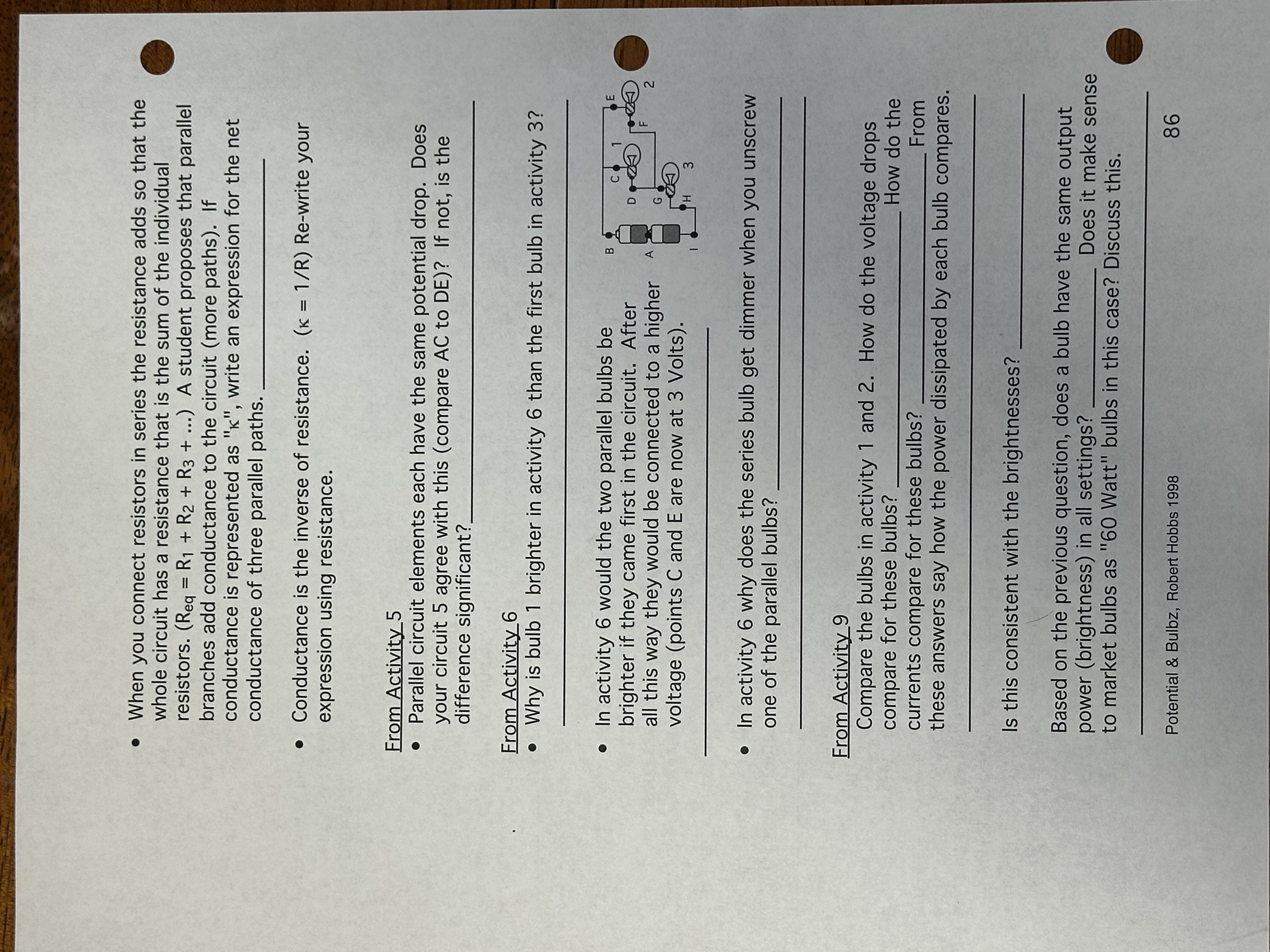 Cautions and Alerts: The generators have plastic