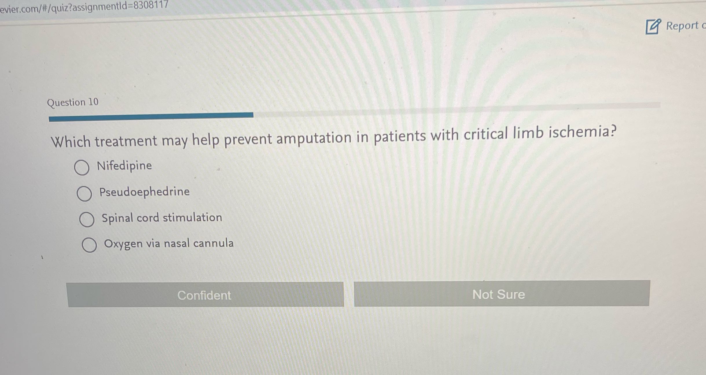 evier.com/#/quiz?assignmentld=8308117 Report