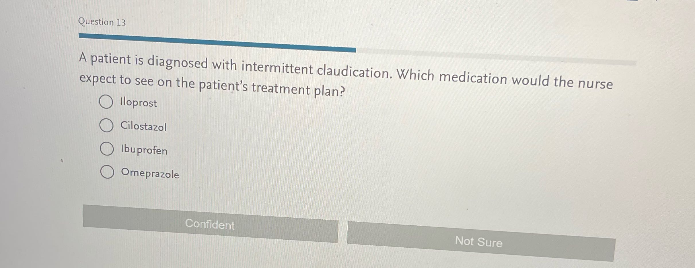Question 13 A patient is diagnosed with