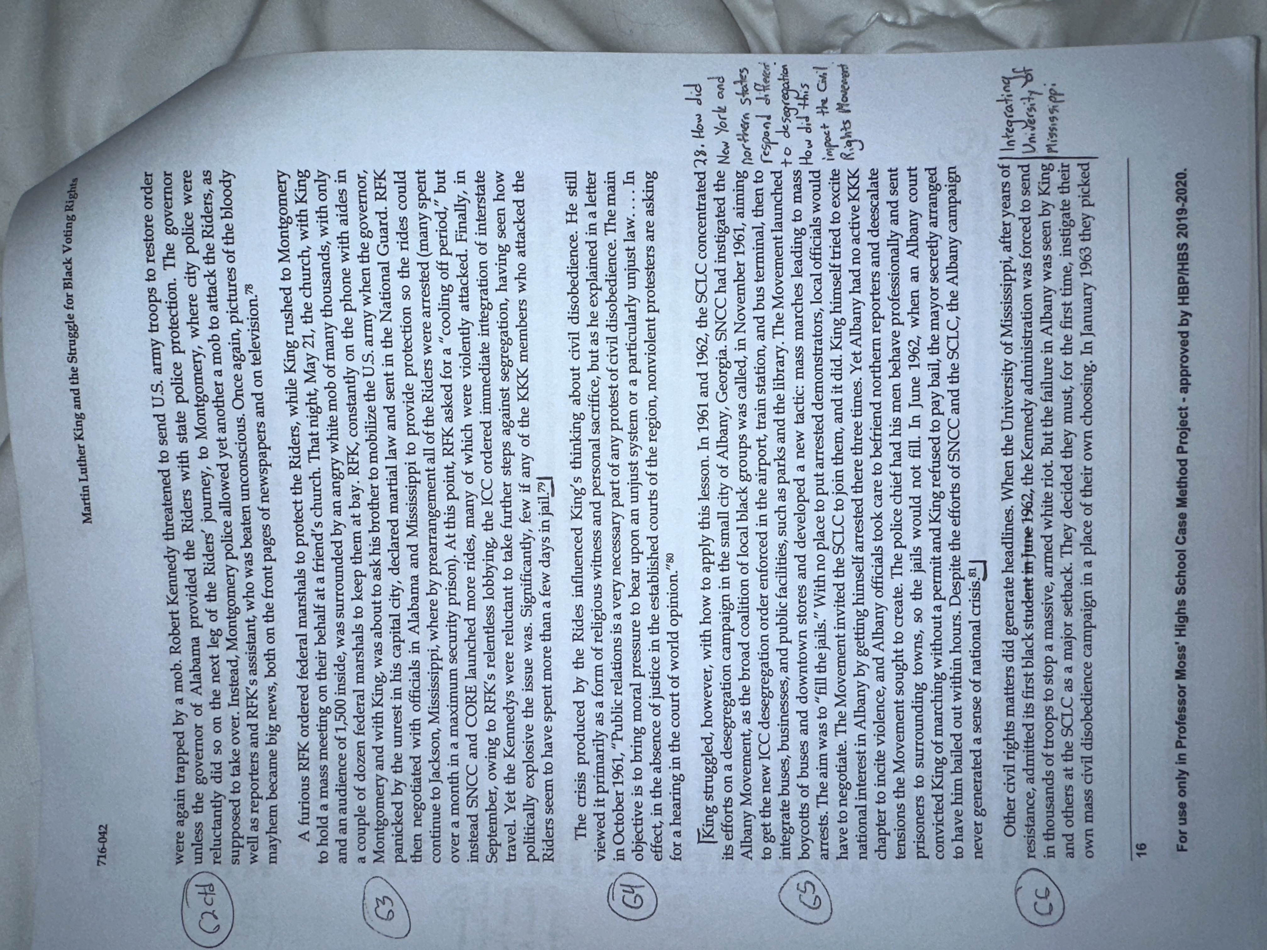 Answer the questions that is on the packet, like