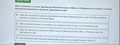 Which statement is accurate regarding the