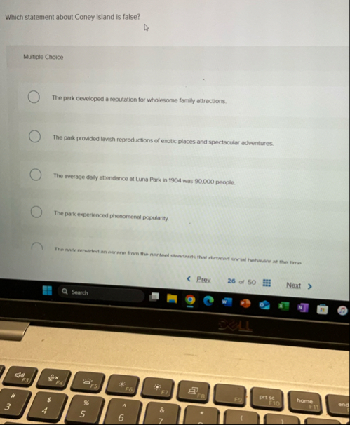 Which statement about Coney Island is false?