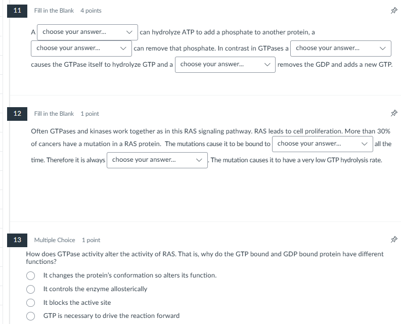 help me please 11 Fill in the Blank 4 points A