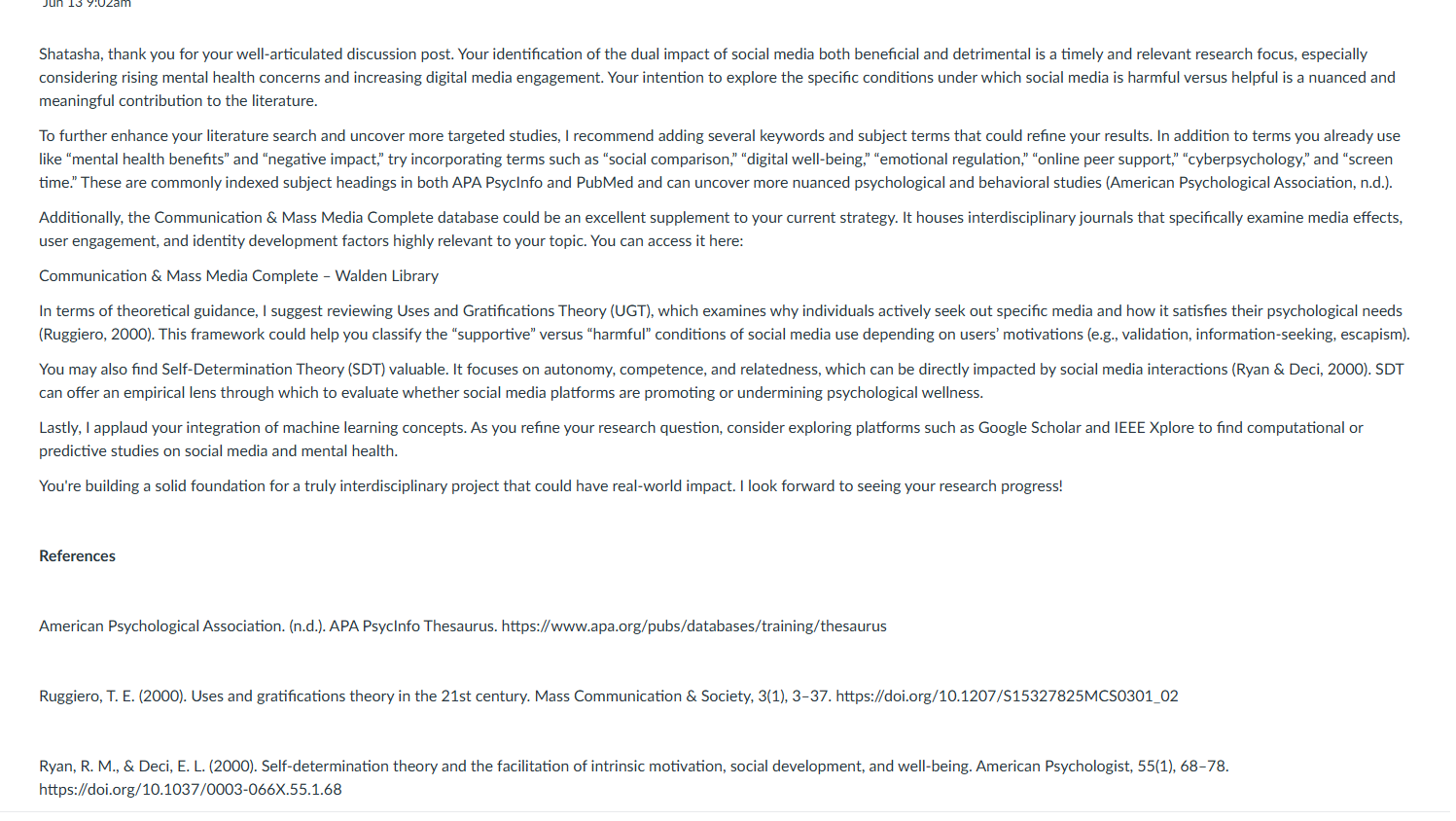 this is what some one wrote on my discussion