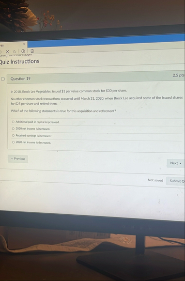 Question 1 9 2 . 5 pts In 2 0 1 8 , Erock Lee