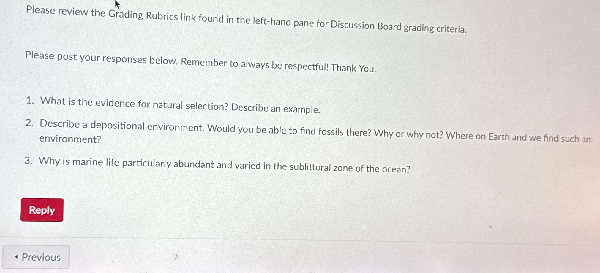 Please review the Grading Rubrics link found in