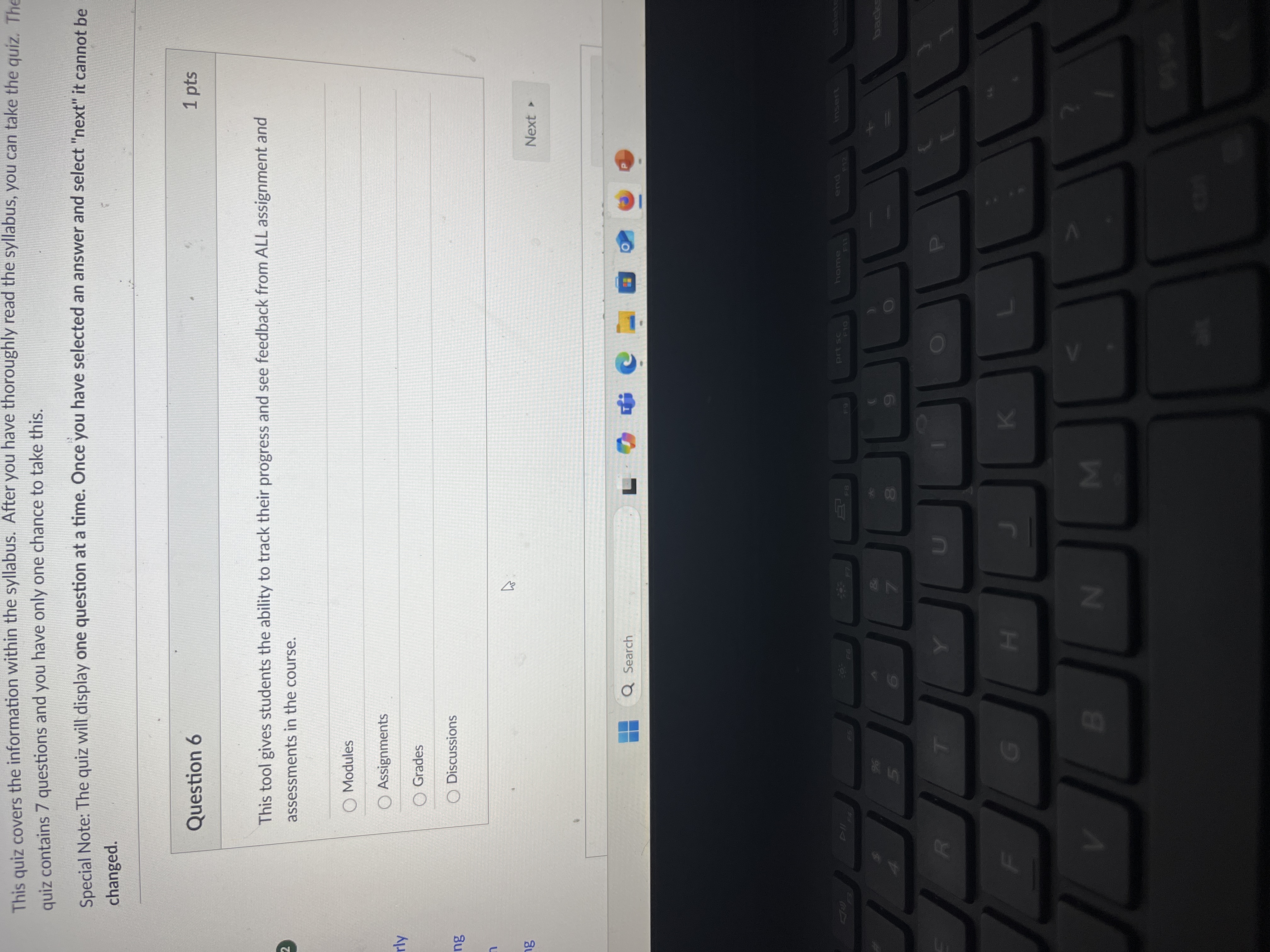 Answer This quiz covers the information within