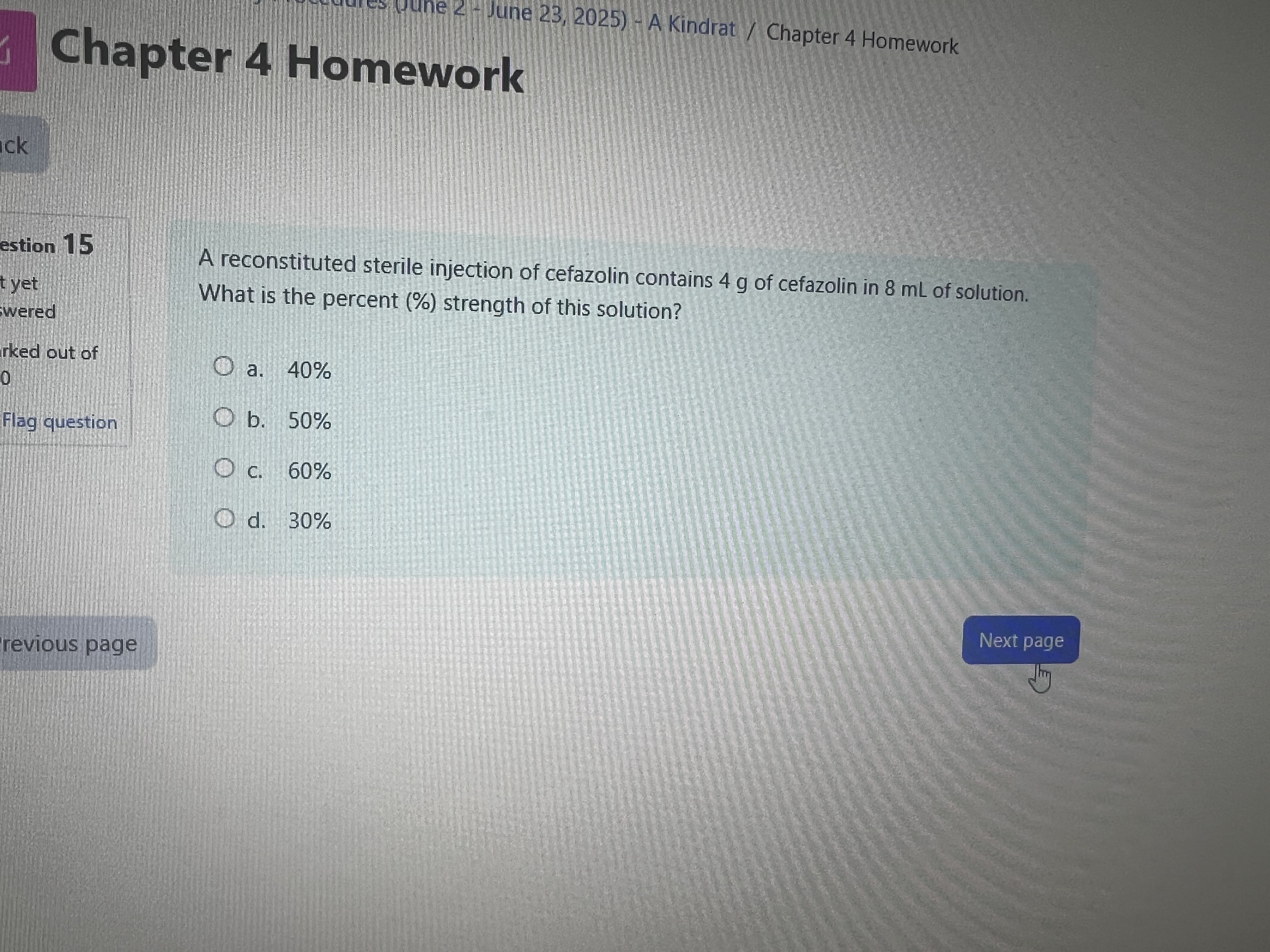 Answer June 2 - June 23, 2025) - A Kindrat /