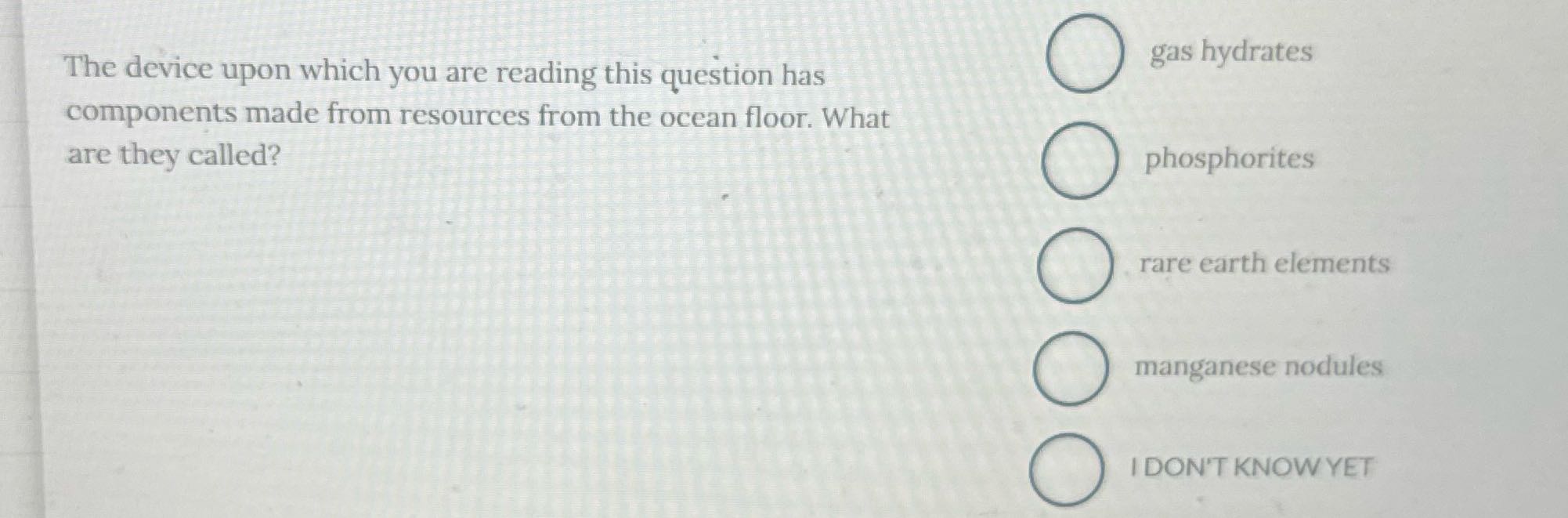 ? The device upon which you are reading this