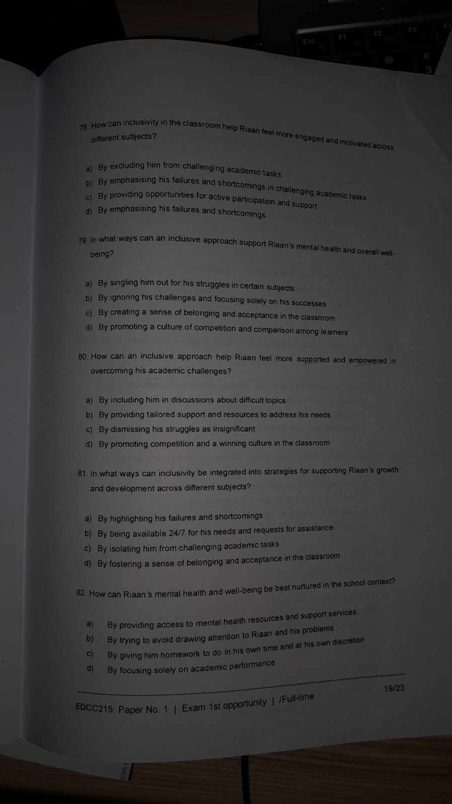 12. According to the ecological systems theory. a