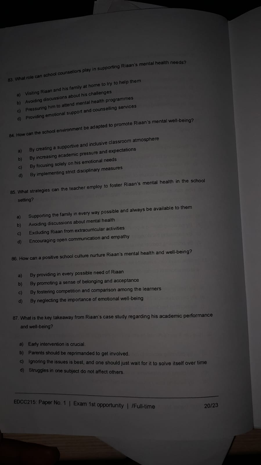 12. According to the ecological systems theory. a