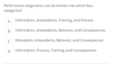 see Performance diagnostics can be broken into