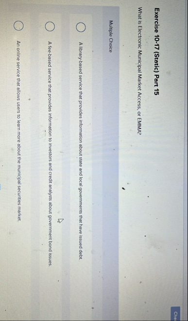 Exercise 1 0 - 1 7 ( Static ) Part 1 5 What is