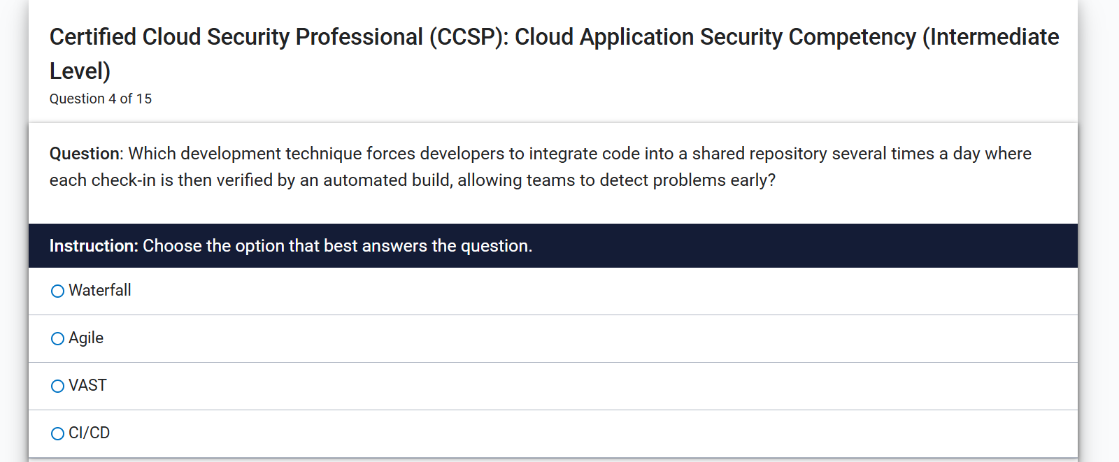 cloud security question Certified Cloud Security