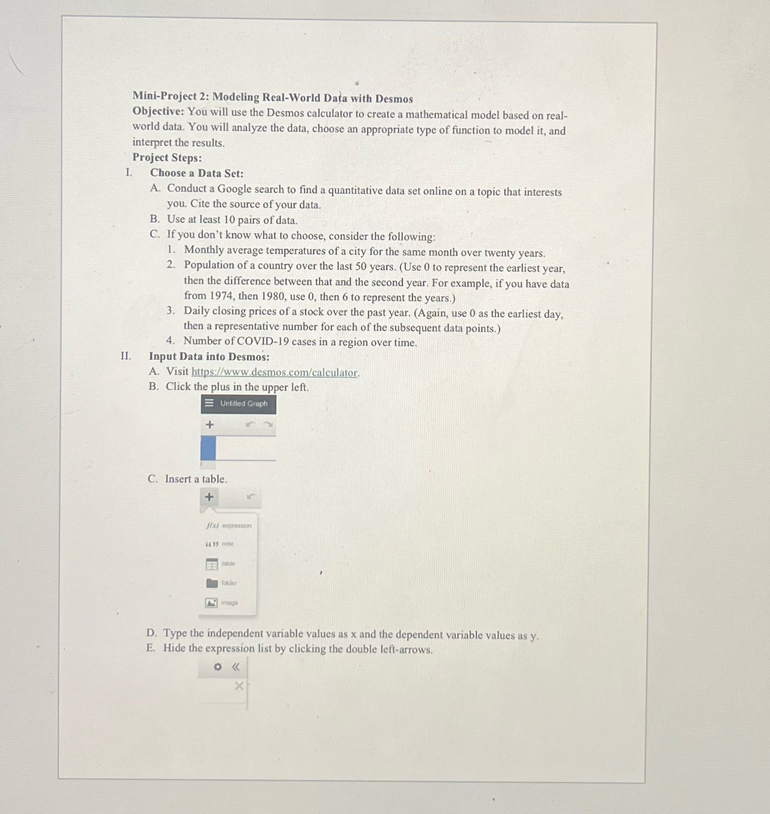 Mini-Project 2: Modeling Real-World Data with