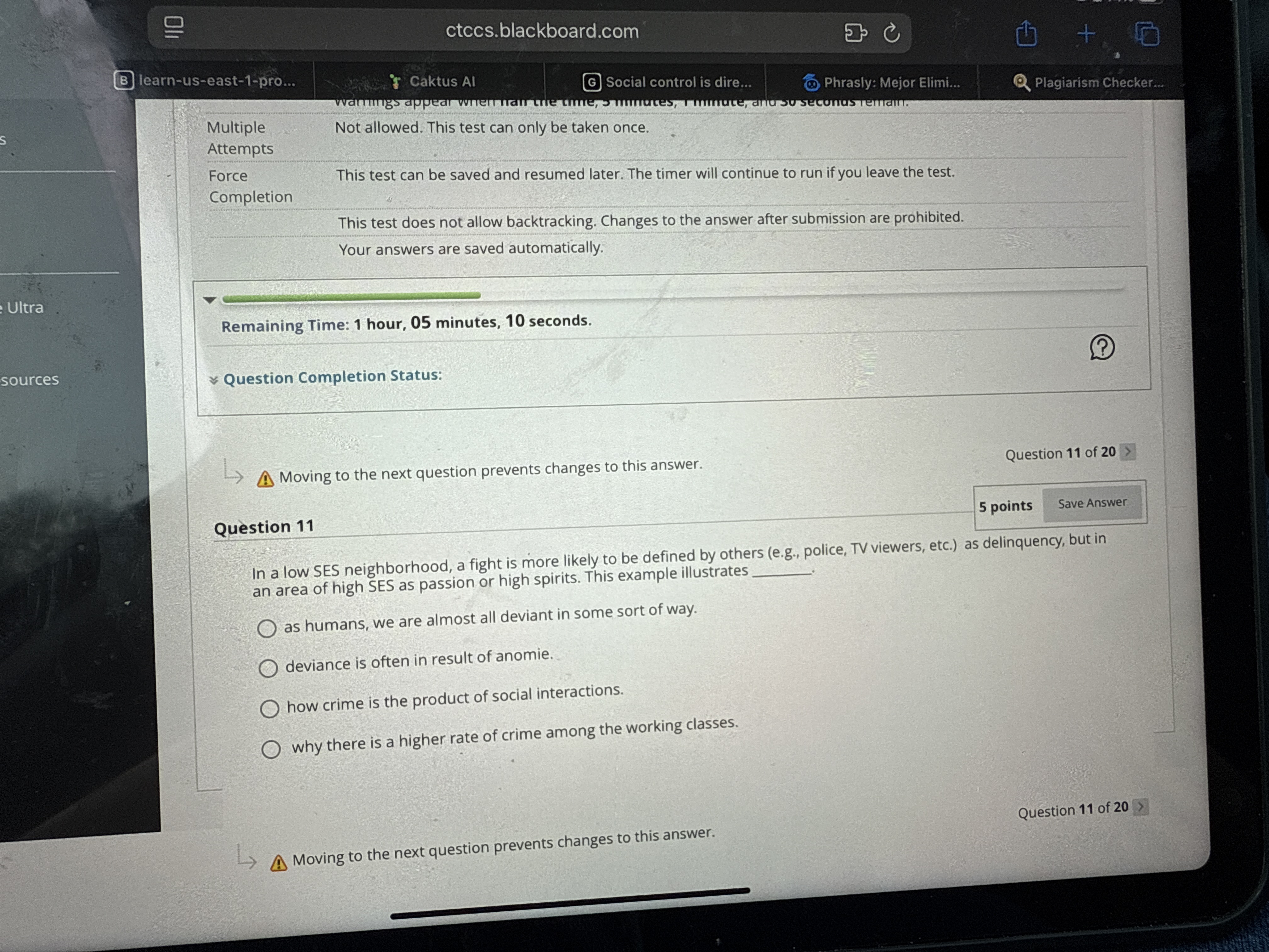 B sources Ww 2 ' ctccs.blackboard.com Multi pie
