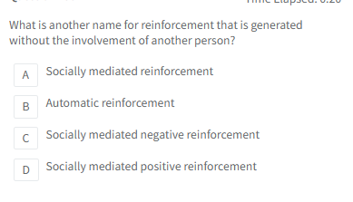 se What is another name for reinforcement that is