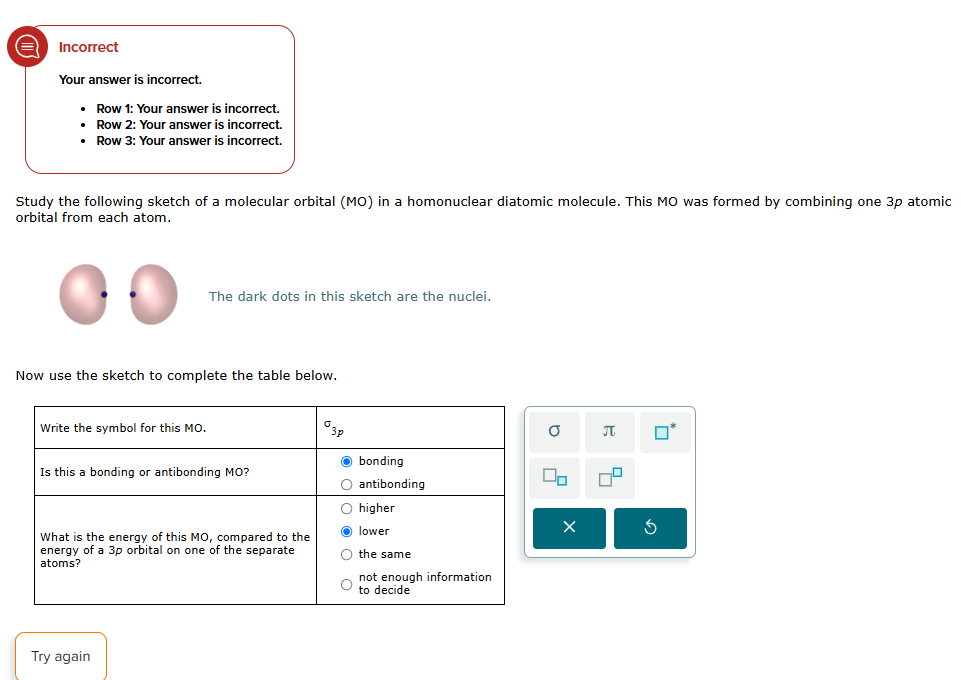 solve by correcting it Incorrect Your answer is