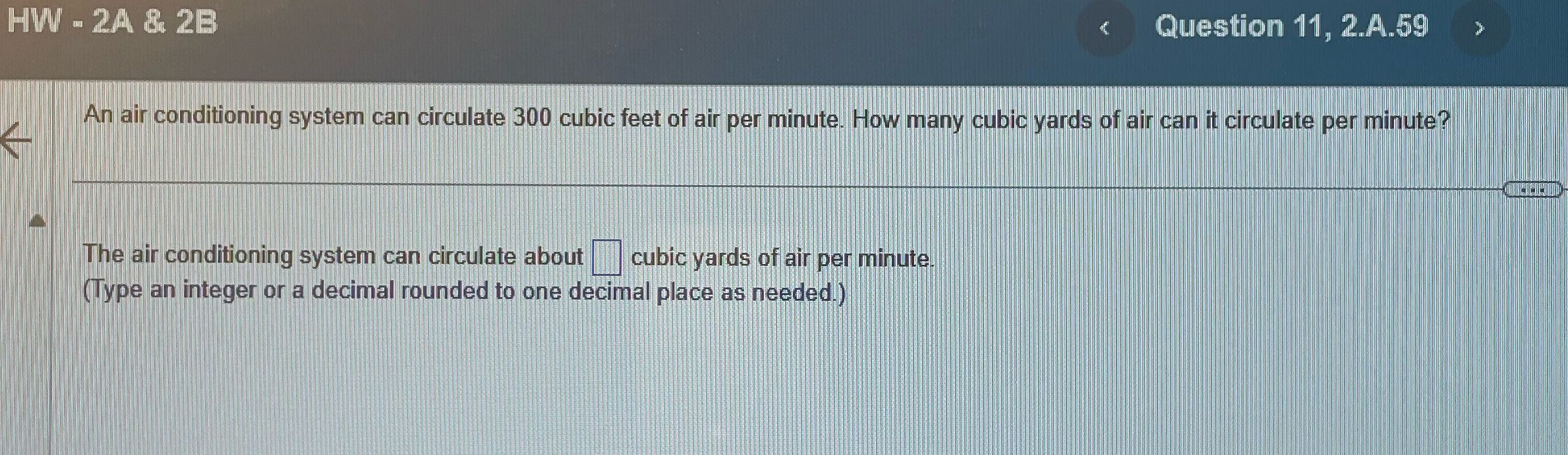 HW - 2A & 2B < Question 11, 2.A.59 An air