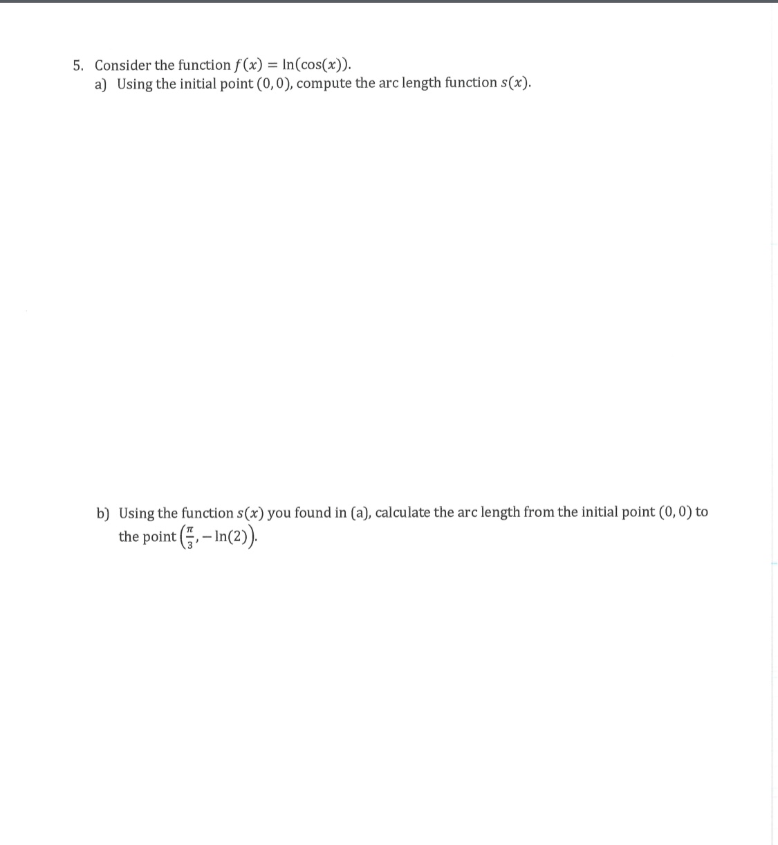 1. Setup and simplify, but do not evaluate, an