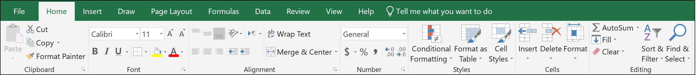 To open the menu containing the Find command,