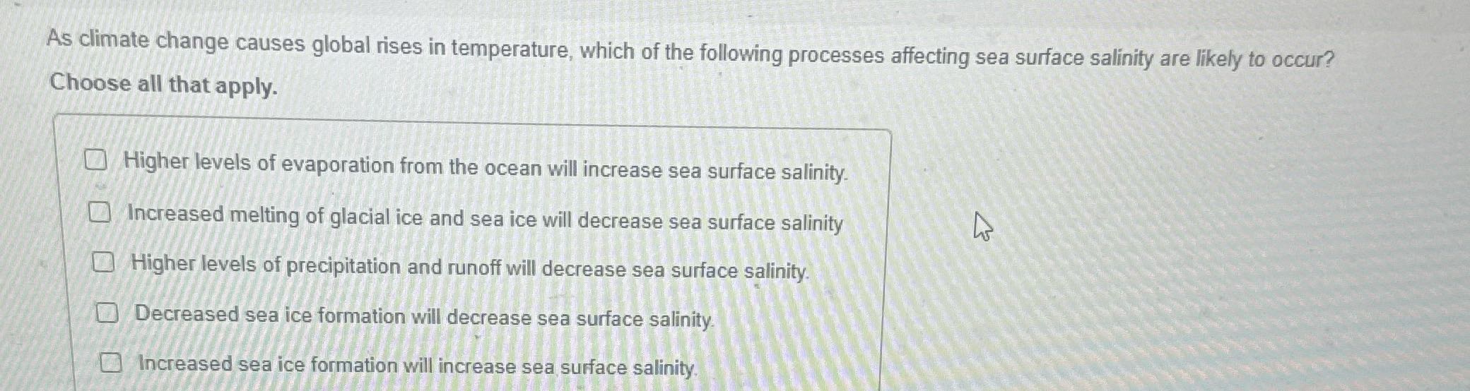 ? As climate change causes global rises in