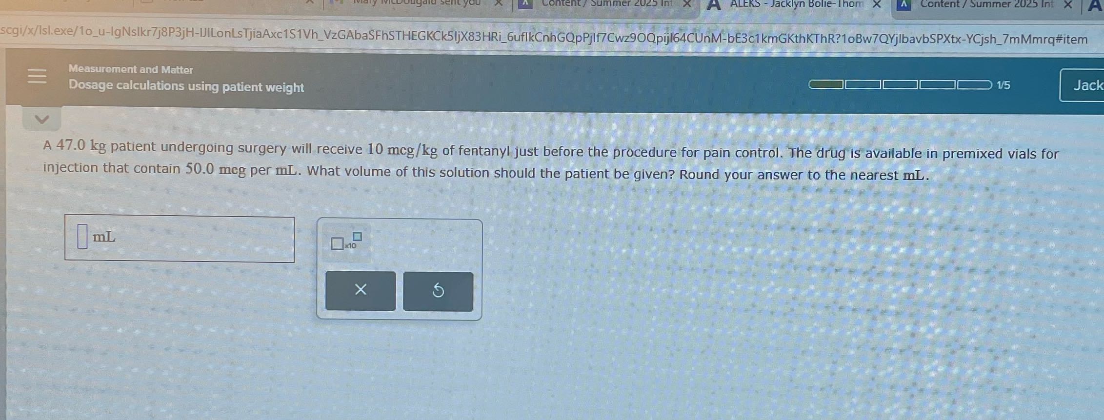 A ALEKS - Jacklyn Bolle-Thom X A Content / Summer