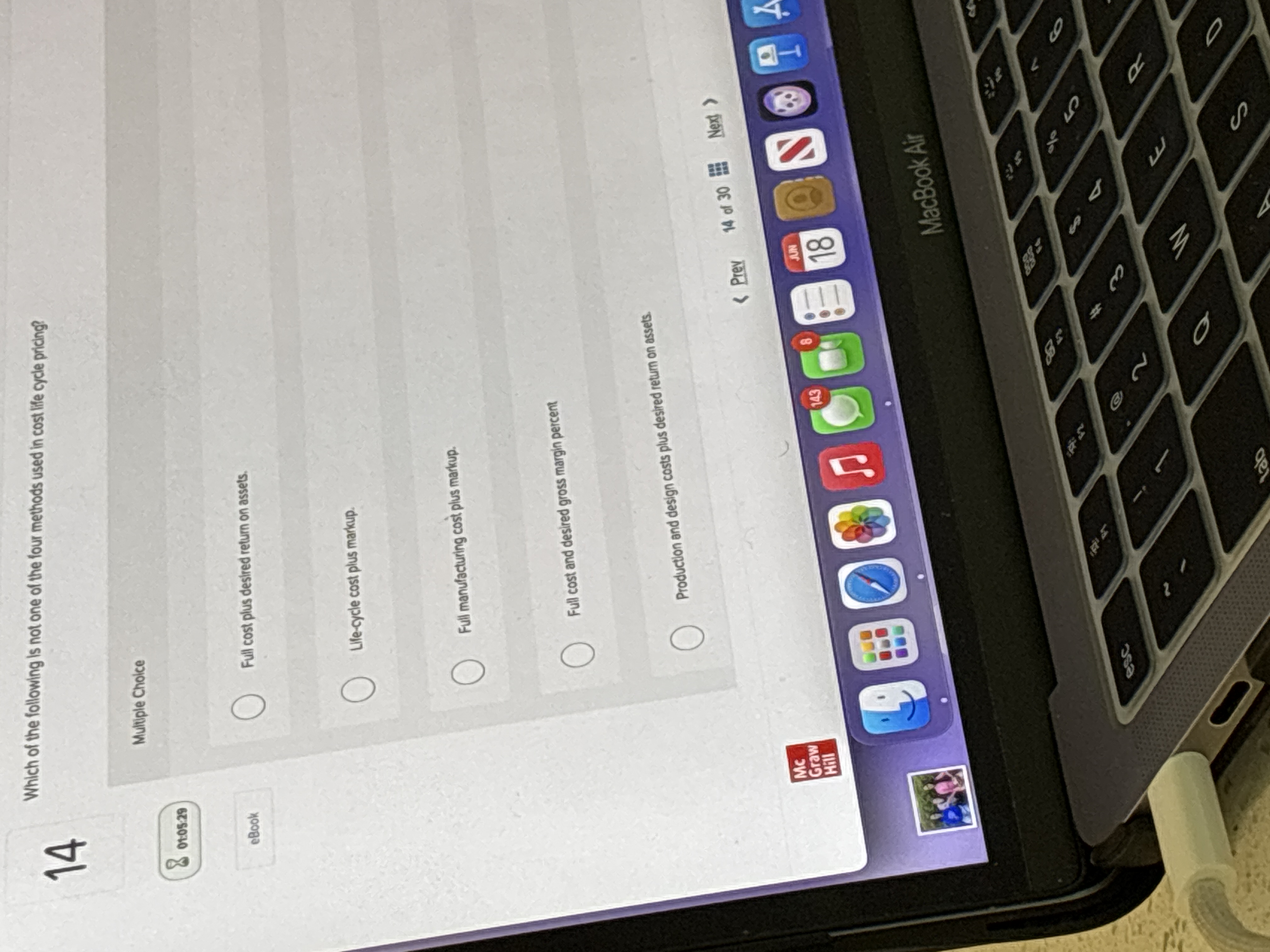 Which of the following is not one of the four