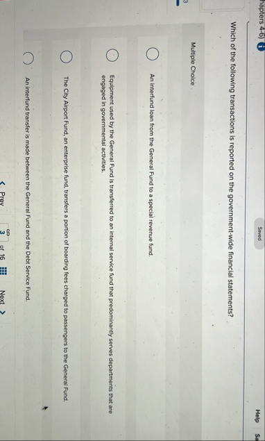 hapters 4 - 6 ) ( i Help Sa Which of the