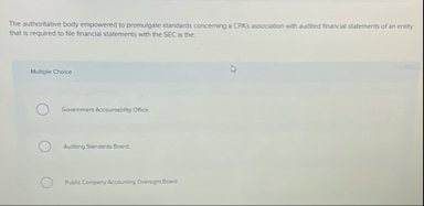 The authortative body empowered to promulgate