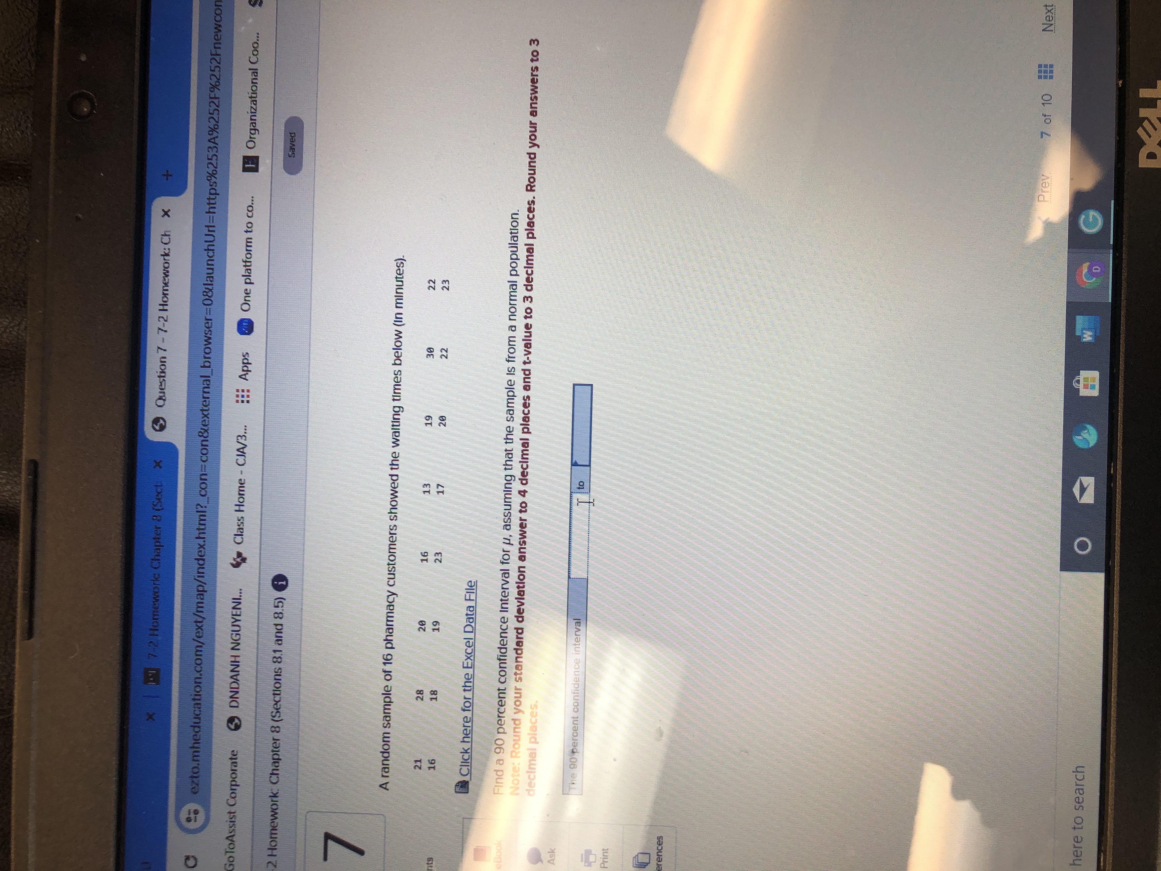 1 7 2 Homemore Chapter & (Sect) Question 7 - 7-2