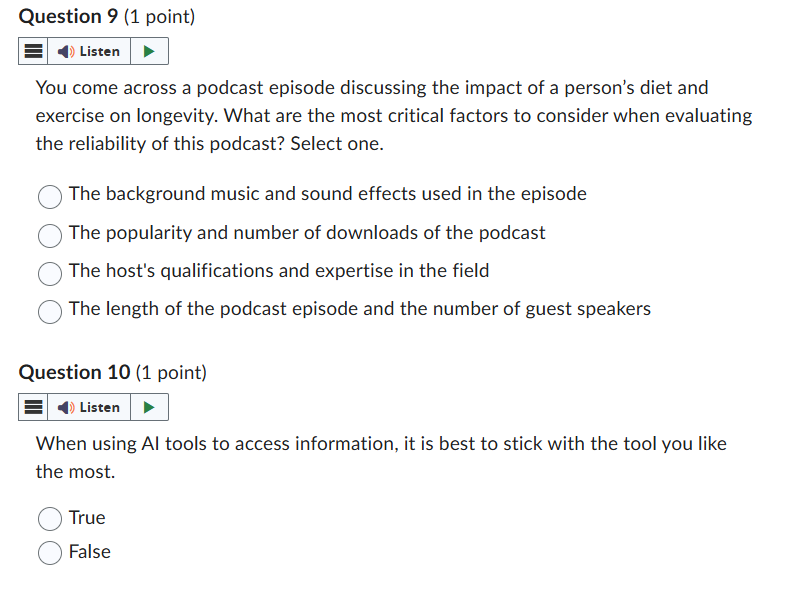 help with these Question 9 (1 point) Bl teen [>