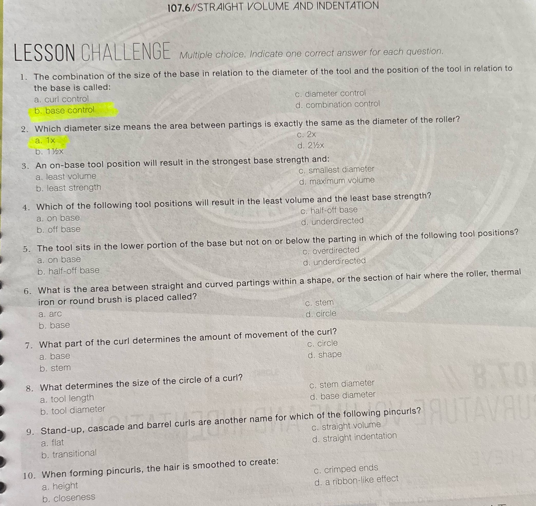 107.6//STRAIGHT VOLUME AND INDENTATION LESSON