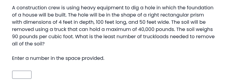 answer A construction crew is using heavy