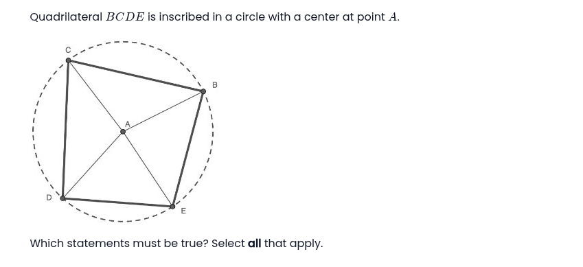 A: All triangles being equilateral requires all