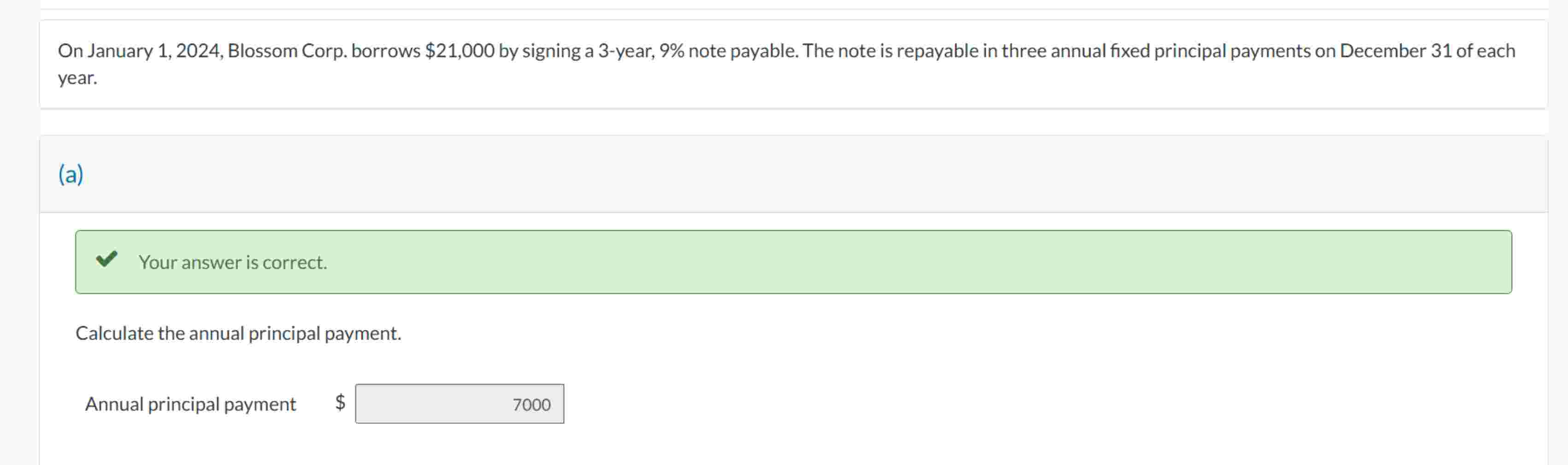 Hello, I need assistance with calculating the Non