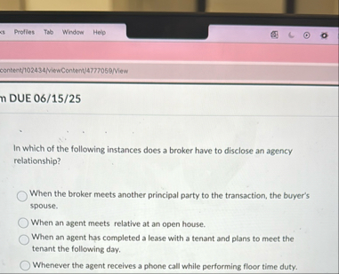 Profles Tab Window Help content / 1 0 2 4 3 4 /