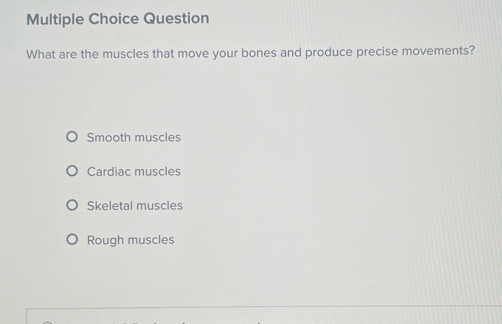 Solve it Multiple Choice Question What are the