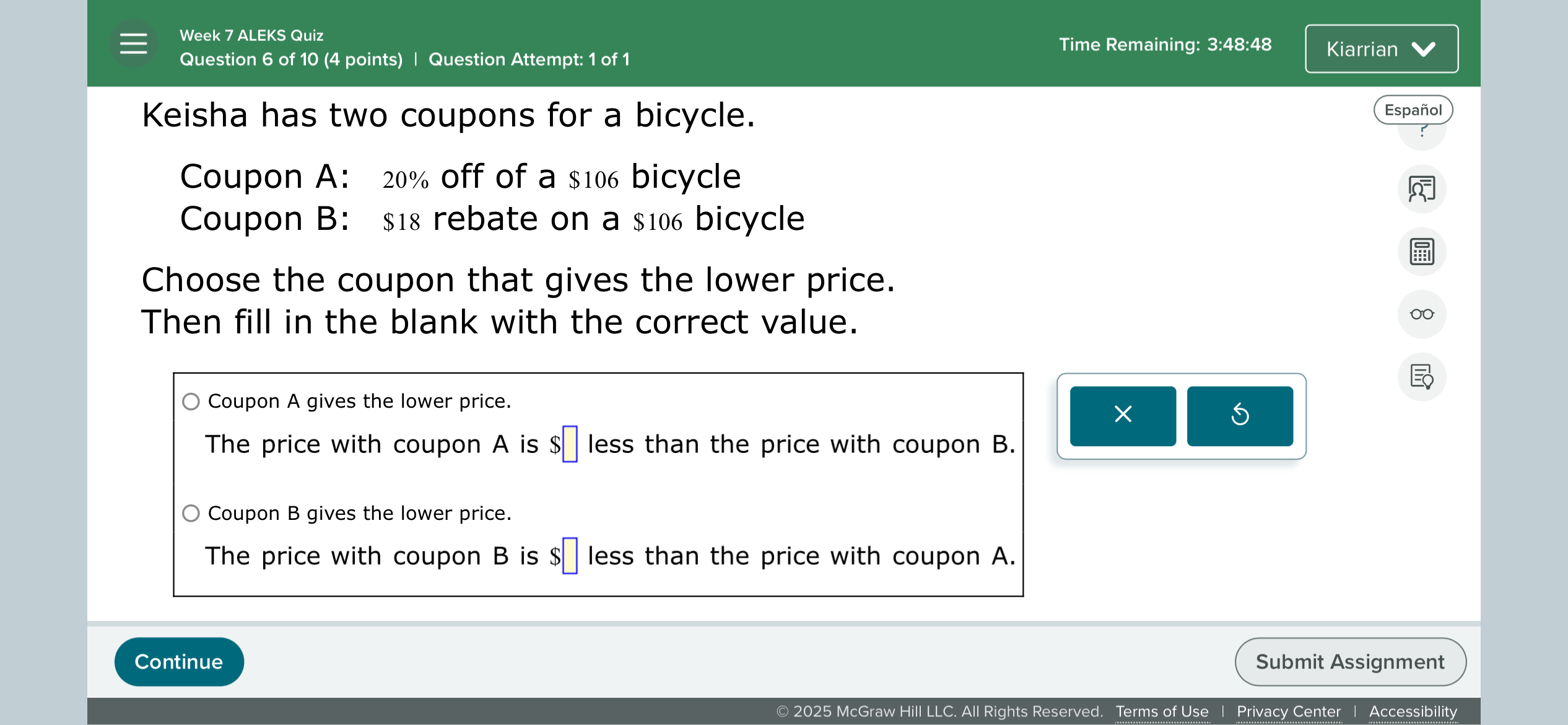 MAbs colt : : Time Remaining: 3:50:03 Kiarrian